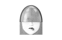 Fashion Faces Wall Art in Silver Leaf