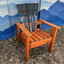 Flat Top Golf Club Chair