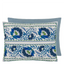 Enamel Flower Cotton Decorative Pillow