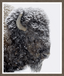 White Out Bison